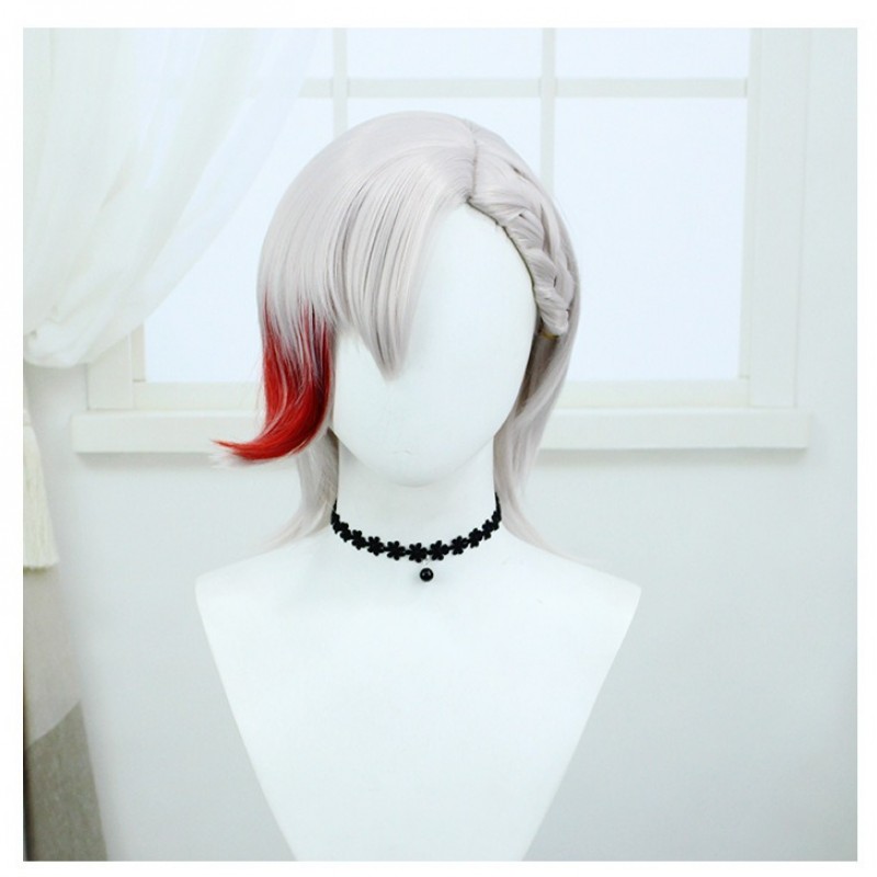 Genshin Impact | Lyney and Lynette Highlight-Dyed Short Hair Cosplay Wigs 38cm/80cm