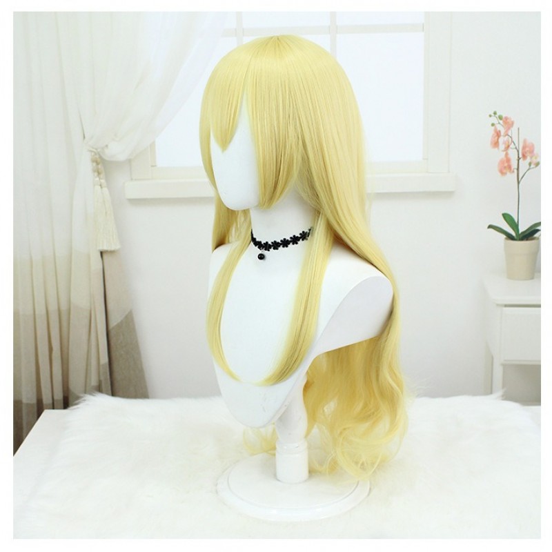 Aikatsu Hoshizora Ichigo Cosplay Wig - Golden Curls 75cm