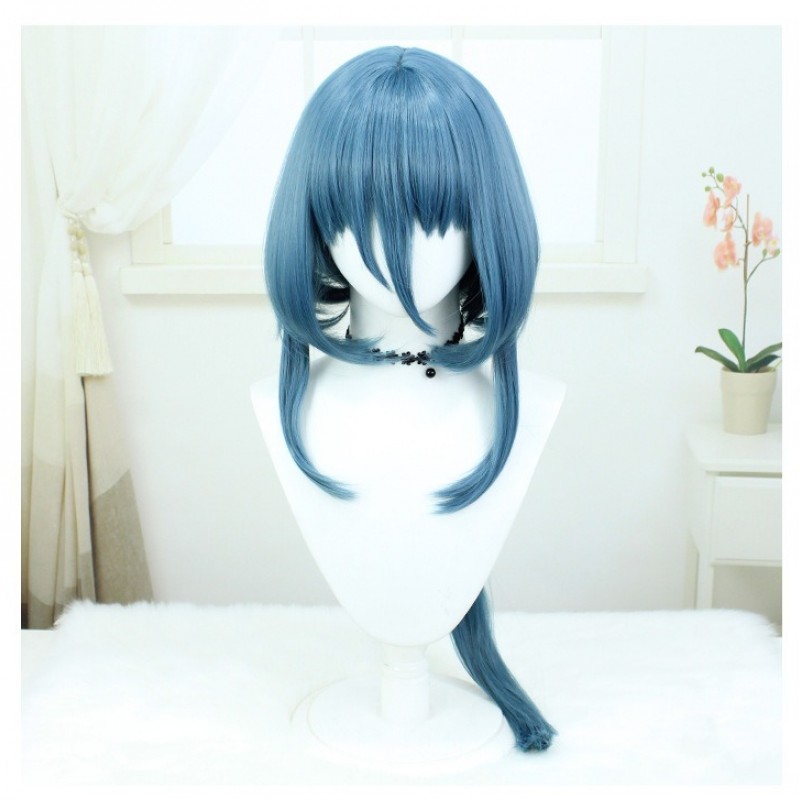 Stellar Railways |Natasha  Azure Elegance Long Cosplay Wig 80cm