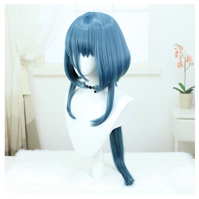 Stellar Railways |Natasha  Azure Elegance Long Cosplay Wig 80cm