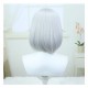 Stellar Railways |Topa Cosplay Wig 35cm Blaze Red w/ Silver Flair