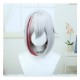 Stellar Railways |Topa Cosplay Wig 35cm Blaze Red w/ Silver Flair