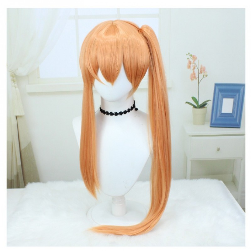 Stellar Railways |Gui Nai Fen Rosy Coral Orange Long Straight Cosplay Wig 85cm