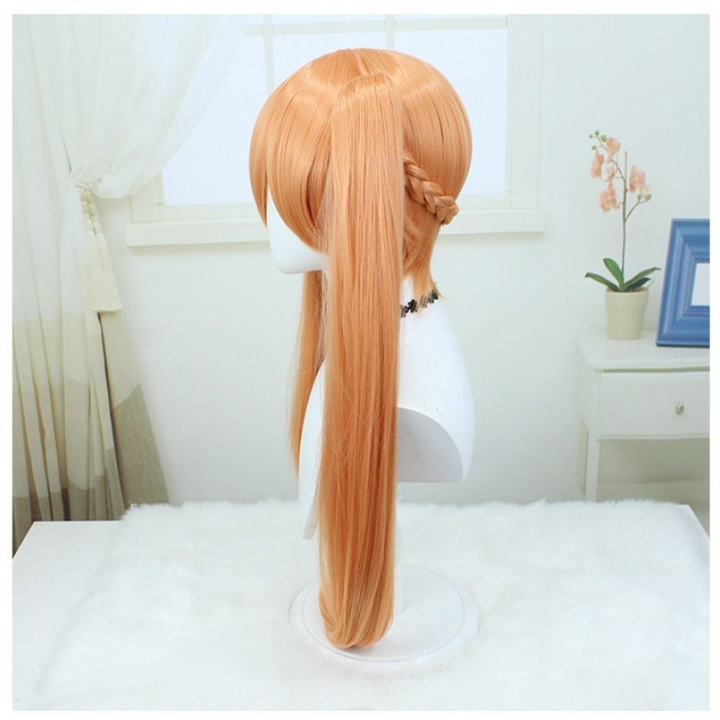 Stellar Railways |Gui Nai Fen Rosy Coral Orange Long Straight Cosplay Wig 85cm