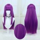 The Burial of Fulilian Fren Cosplay Wig Purple Long Straight Hair 80cm