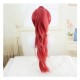 Puella Magi Madoka Magica  |Sakura Kyouko Red Long Curly Cosplay Wig 75cm