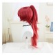 Puella Magi Madoka Magica  |Sakura Kyouko Red Long Curly Cosplay Wig 75cm