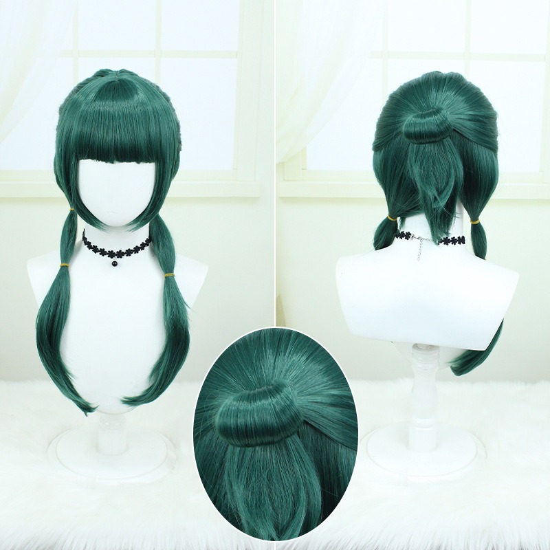 Whispers of the Apothecary |Nyan Neko Green Short Hair Cosplay Wig 60cm