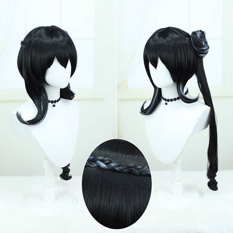 Stellar Railways |Ruan Mei Black Straight Long Hair 70cm