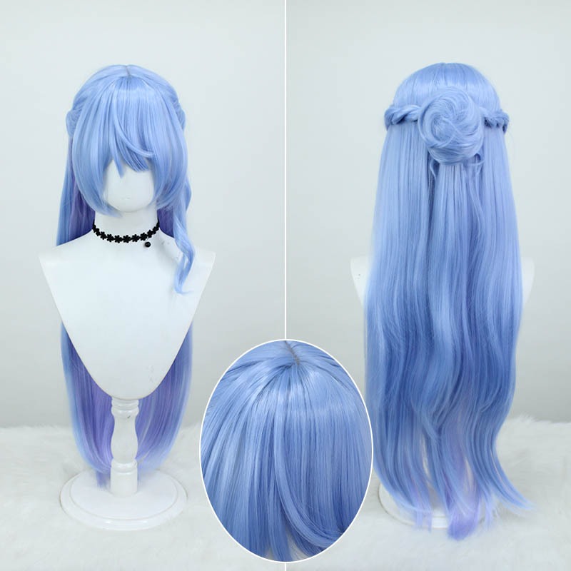 Stellar Railways |Robin Cosplay Wig Blue-Purple Gradient 85cm