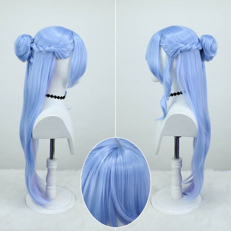 Stellar Railways |Robin Cosplay Wig Blue-Purple Gradient 85cm