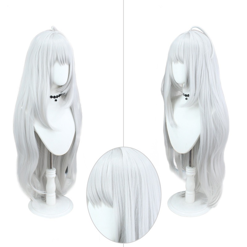 Stellar Railways |Fading Underworld Silver Straight Long Hair 100cm