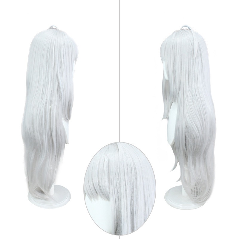 Stellar Railways |Fading Underworld Silver Straight Long Hair 100cm