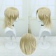 Stellar Railways| Sand Gold Cosplay Wig with Wolf Cut and Rebellious Flip 40cm