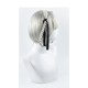 Kakegurui Cosplay Wig  Momobami Kirari Gray Short Hair Braided Ponytail