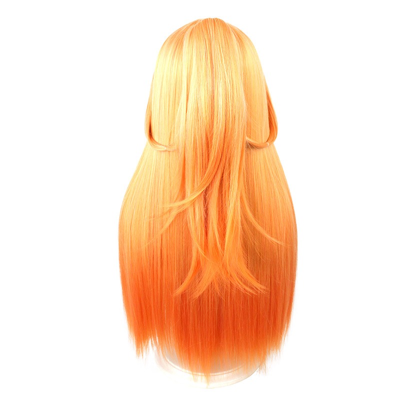 Royal Poisoner | Gongsun Li Illusory Dance Cosplay Wig Orange Long Straight Hair 70cm