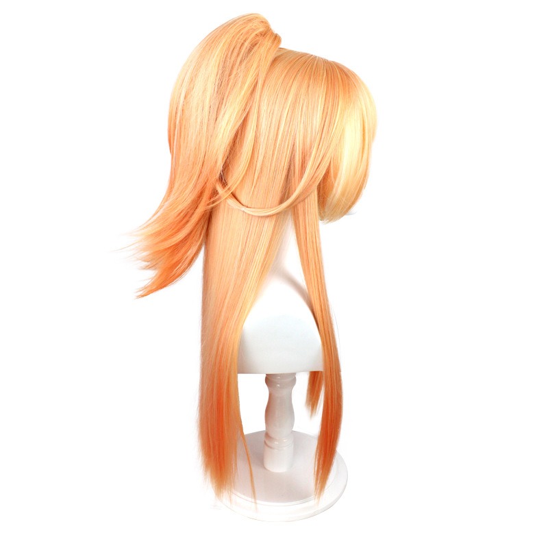 Royal Poisoner | Gongsun Li Illusory Dance Cosplay Wig Orange Long Straight Hair 70cm