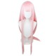 DARLING in the FRANXX Cosplay Wig Strelizia  Zero Two National Team Heroine Pink Long Straight Hair 100cm