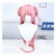 Puella Magi Madoka Magica Homura COS Wig Smoke Pink 120cm