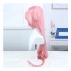 Puella Magi Madoka Magica Homura COS Wig Smoke Pink 120cm