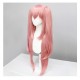 Seraph of the End Cosplay Wig  Krul Tepes Split Twin Tail Pink Long Curls