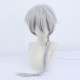 Bungo Stray Dogs Nikolai Gogol Cosplay Wig Special Blended Light Silver Turquoise 85cm