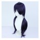 Bungou Stray Dogs Izumi Kyoka COS Wig Dark Purple Twin Tail with Headpiece 80cm