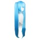 Hatsune Miku |  Cosplay Wig Blue Twin Tails with Tiger Clip Long Straight Hair 110cm