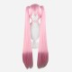 Hatsune Miku |  Cosplay Wig Blue Twin Tails with Tiger Clip Long Straight Hair 110cm