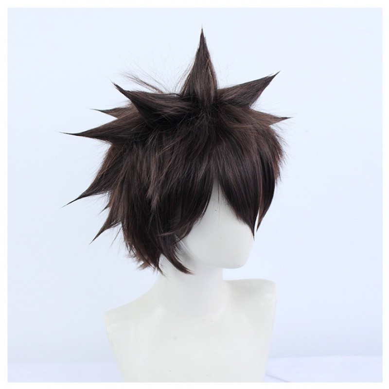 AOTU World Anmixiu Cosplay Wig - Sawada Tsunayoshi Afro Hair 30cm