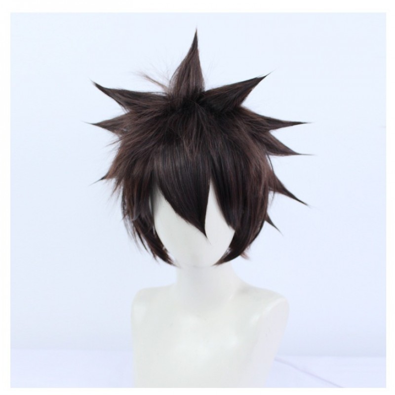 AOTU World Anmixiu Cosplay Wig - Sawada Tsunayoshi Afro Hair 30cm