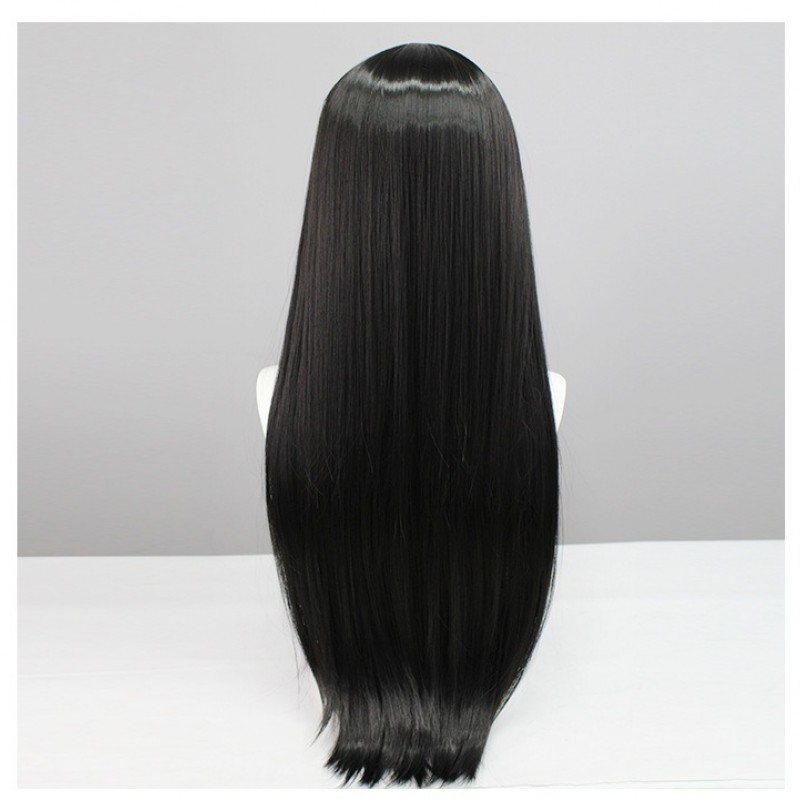 Puella Magi Madoka Magica Homura Akemi COS Wig Black High-Temperature Fiber