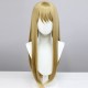 Chowbie  | Nun Cosplay Wig White and Brown Long Straight Hair 75cm