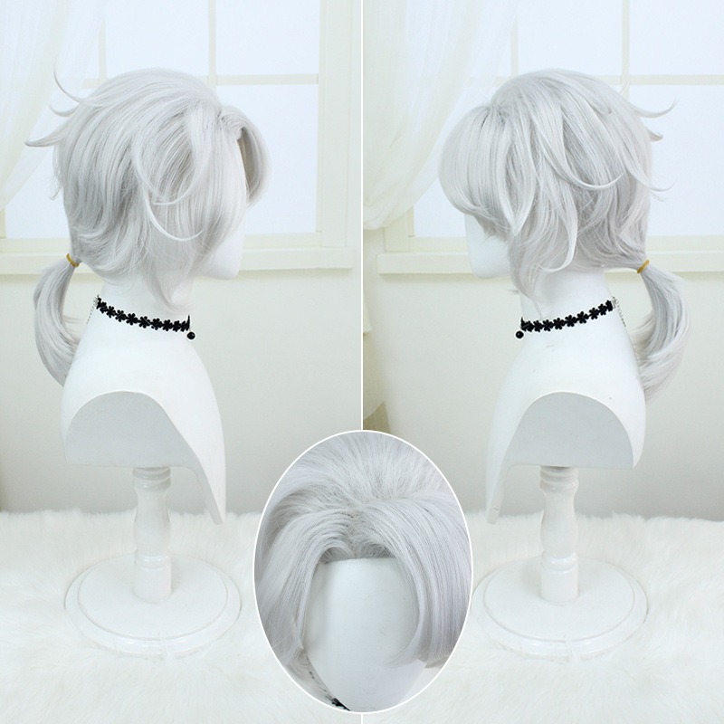 Identity V | Composer Frederic Silver Short Wig Precision 46cm