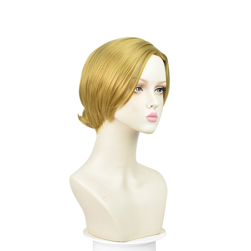 Identity V Perfumer Yellow Short Wig  30cm Bright Yellow
