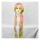 Demon Slayer Mitsuri Kanroji Gradient Color Braided COS Wig 90cm