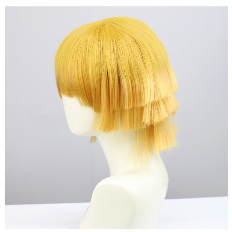 Zenitsu's Thunder Vibrant 30cm Golden Tempest Wig