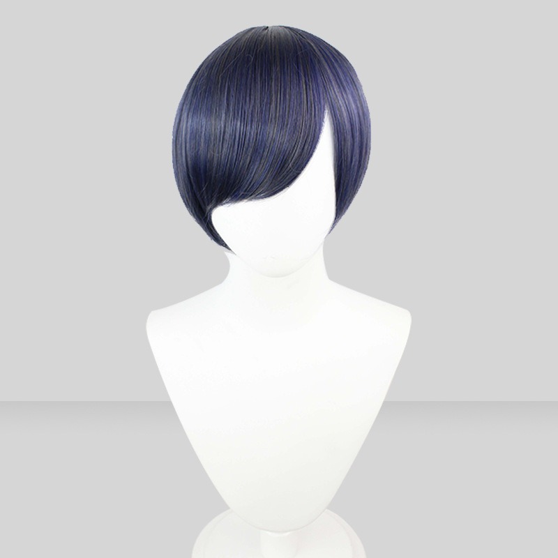 Black Butler |Cosplay Wig Ciel Phantomhive Blue-Gray Mixed Short Hair 30cm