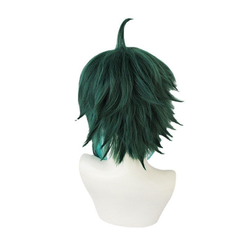 Genshin Impact |Color-blocked Gradient Hair with Special Backward Curls Cosplay Wig 40cm