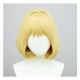 VTuber Virtual Idol Amelia Watson Casual Cosplay Wig - Everyday Yellow Short Bob Haircut