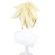 Genshin Impact | Ryuukaeika Yoimiya Cosplay Wig Light Gold Gradient Ponytail with Butterfly 33cm