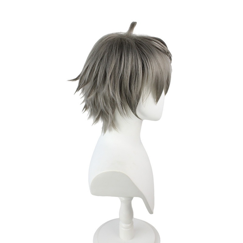 Ensemble Stars ES SENA IZUMI COS Wig Rebellious Gray Short Hair 30cm