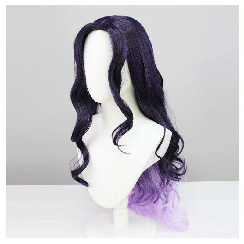 Nijisanji Cosplay Wig - Scarle Yonaguni VTuber Virtual Idol Streamer Gradient Long Curly Hair