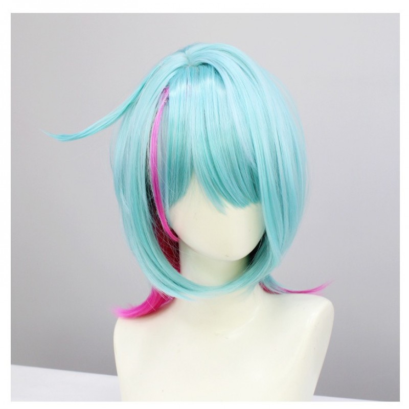 Nijisanji Cosplay Wig - Scarle Yonaguni VTuber Virtual Idol Streamer Gradient Long Curly Hair