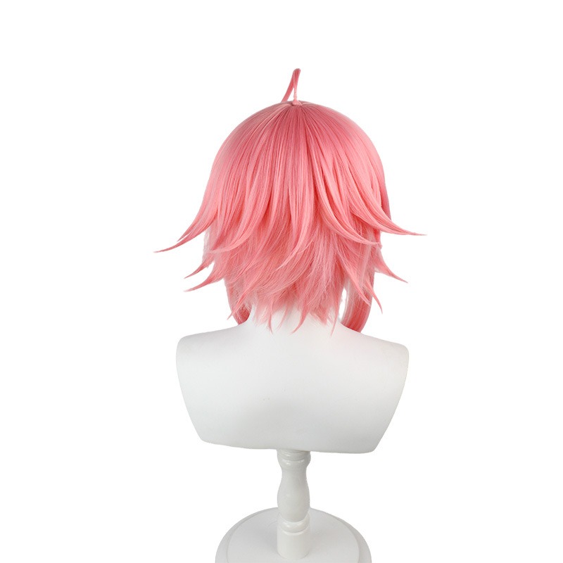 Dream Fest Vibrance | Pink Short Hair Hiiragi Tomoe Cosplay Wig 40cm