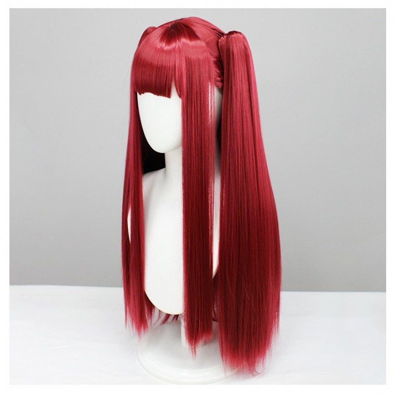 Dressing Doll Falling in Love Kitagawa Sea Dream Little Devil Red Straight Long Cosplay Wig 75cm