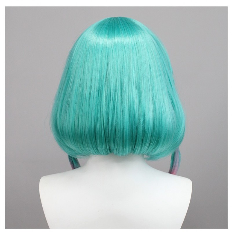 King of Glory - Yao Time Wish Cosplay Wig - Green Short Hair