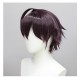 Virtual Streamer Shoto Cosplay Wig - Independent VTuber Dark Purple Short Hair