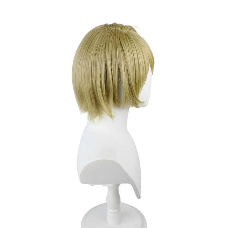 Ensemble Stars ALKALOID Shiratori Aoi Blonde Short COS Wig