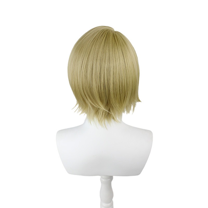 Ensemble Stars ALKALOID Shiratori Aoi Blonde Short COS Wig